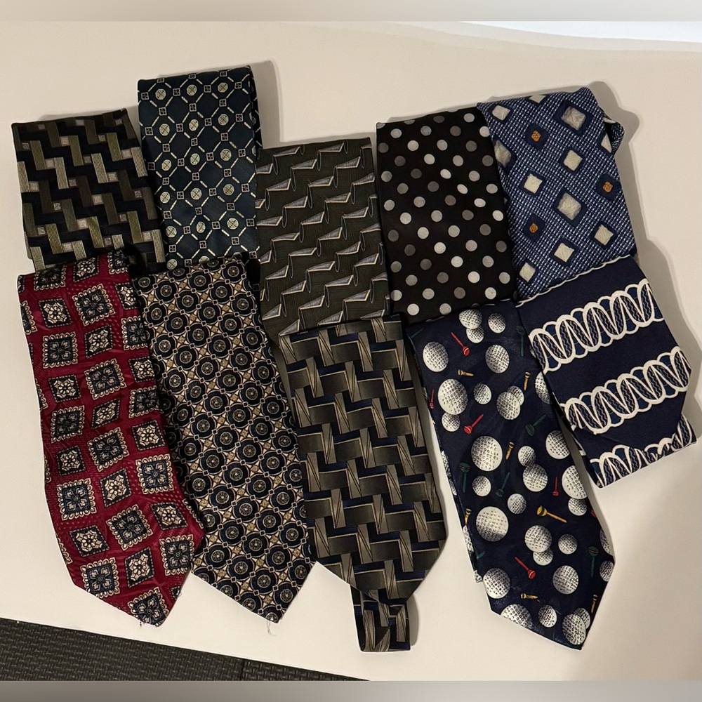 Elegant Men's Tie Collection - Assorted Colors